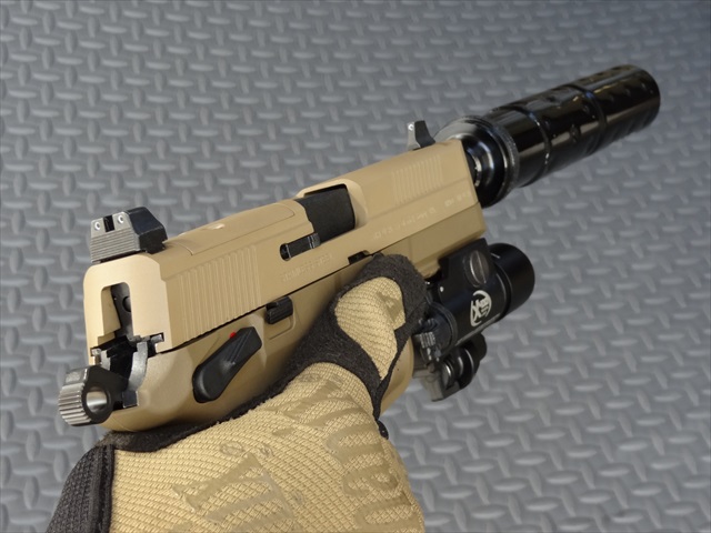 Cybergun FNX-45 Tactical Gas Blowback Pistol