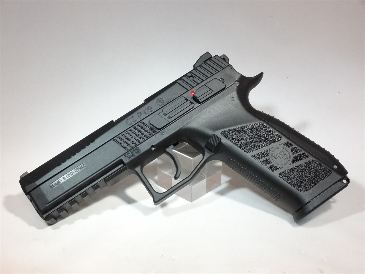 Kj Works Cz P 09 Duty Gbb Bk Marking Ver Strikearms